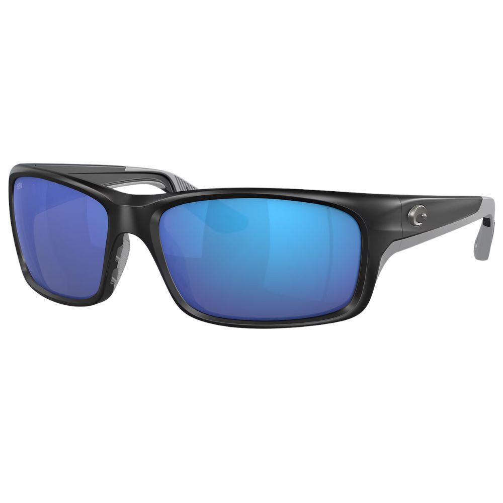 COSTA Polarized Sunglasses JOSE PRO Matte Black Frame/580G Blue Mirror Lenses - Image 2