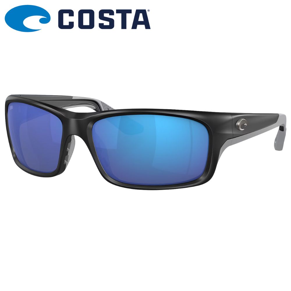 COSTA Polarized Sunglasses JOSE PRO Matte Black Frame/580G Blue Mirror Lenses
