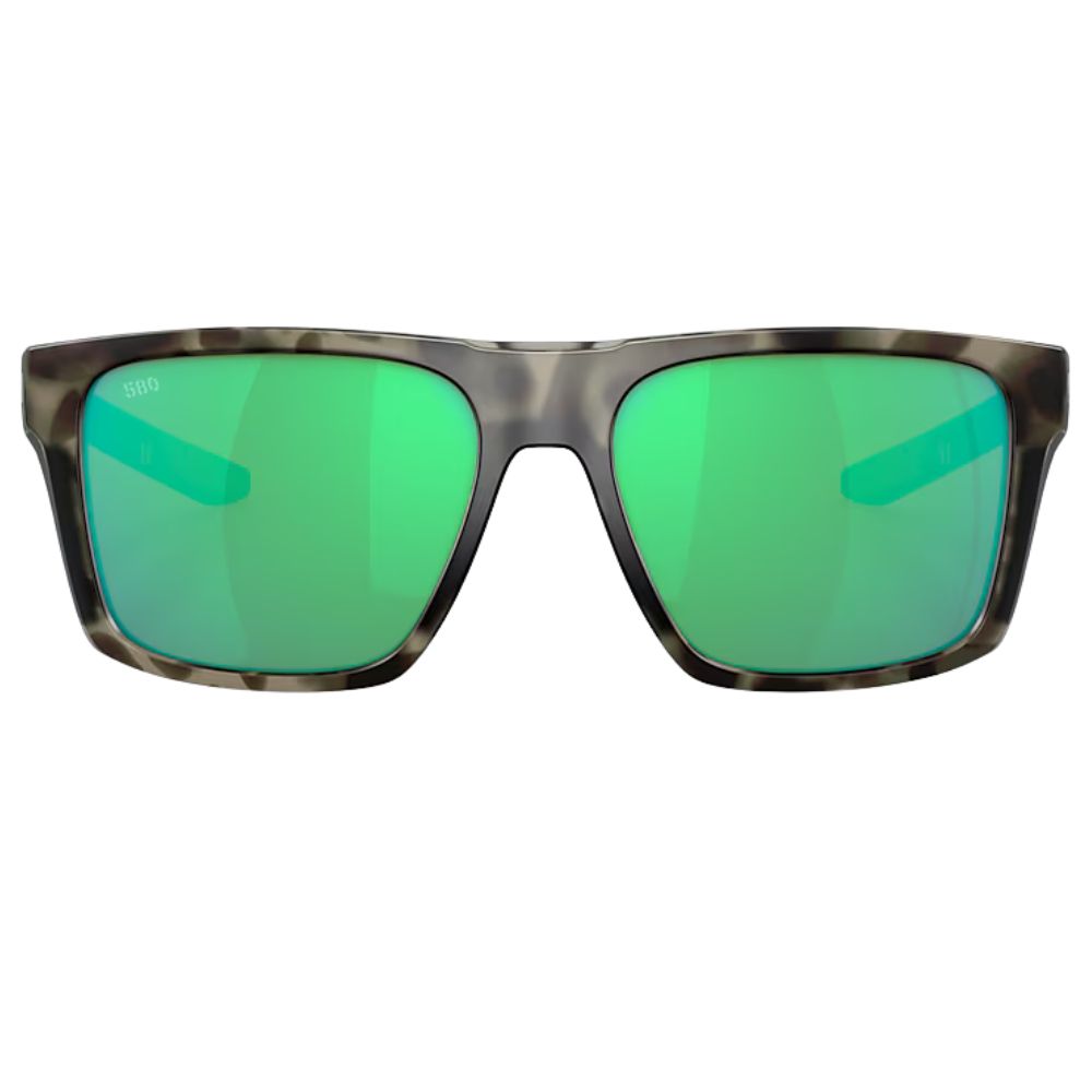 COSTA Polarized Sunglasses LIDO Wetlands Frame/580G Green Mirror Lenses - Image 3