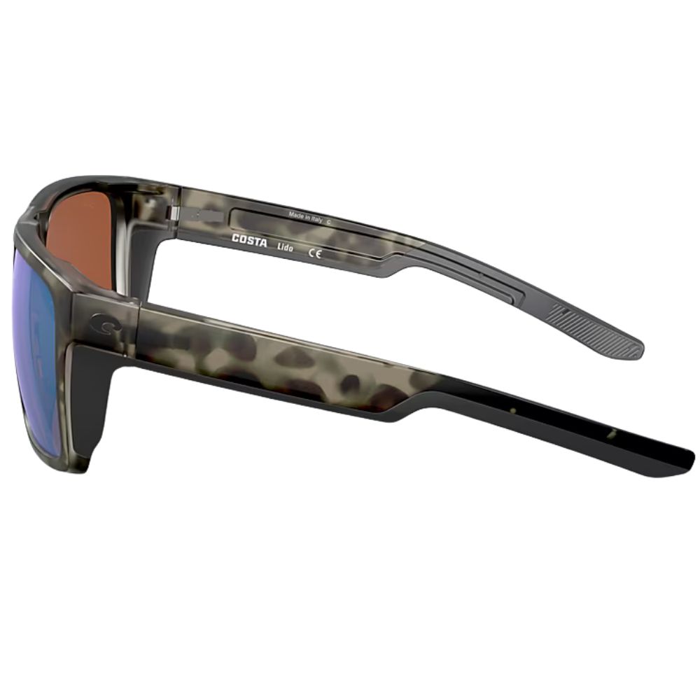 COSTA Polarized Sunglasses LIDO Wetlands Frame/580G Green Mirror Lenses - Image 4