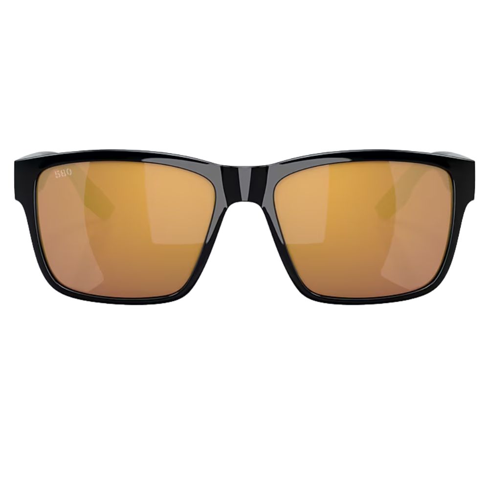 COSTA Polarized Sunglasses PAUNCH XL Black Frame/580G Gold Mirror Lenses - Image 3