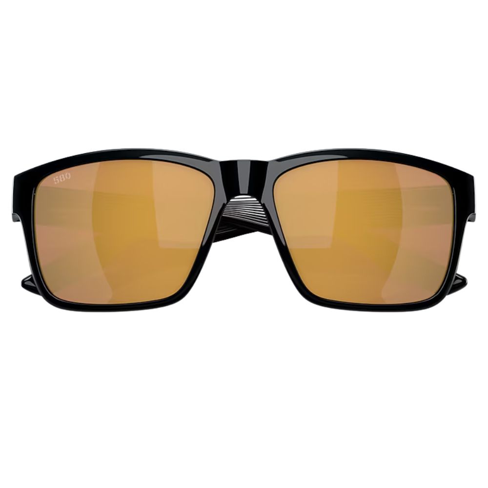 COSTA Polarized Sunglasses PAUNCH XL Black Frame/580G Gold Mirror Lenses - Image 4