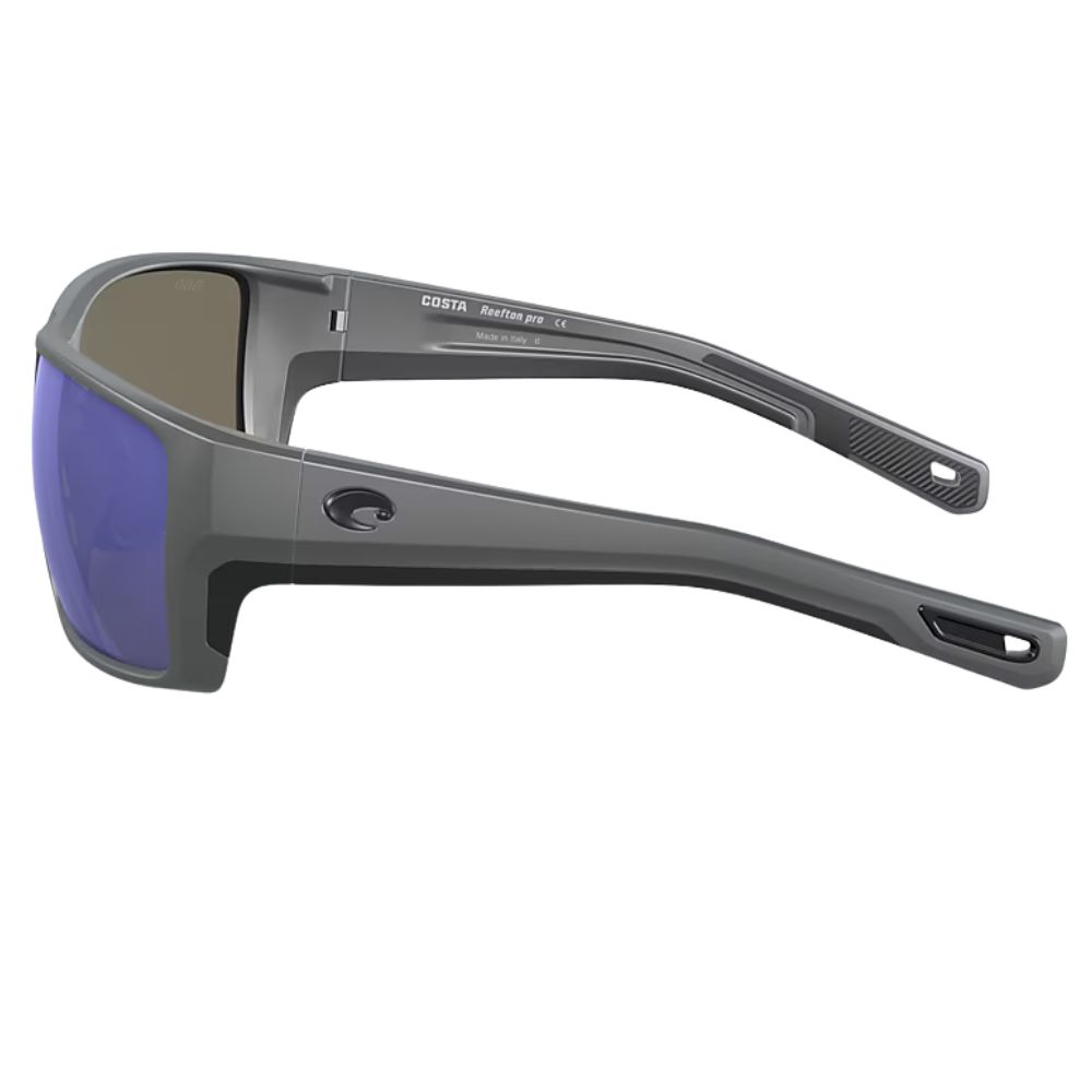COSTA Polarized Sunglasses REEFTON PRO Gray Frame/580G Blue Mirror Lenses - Image 5