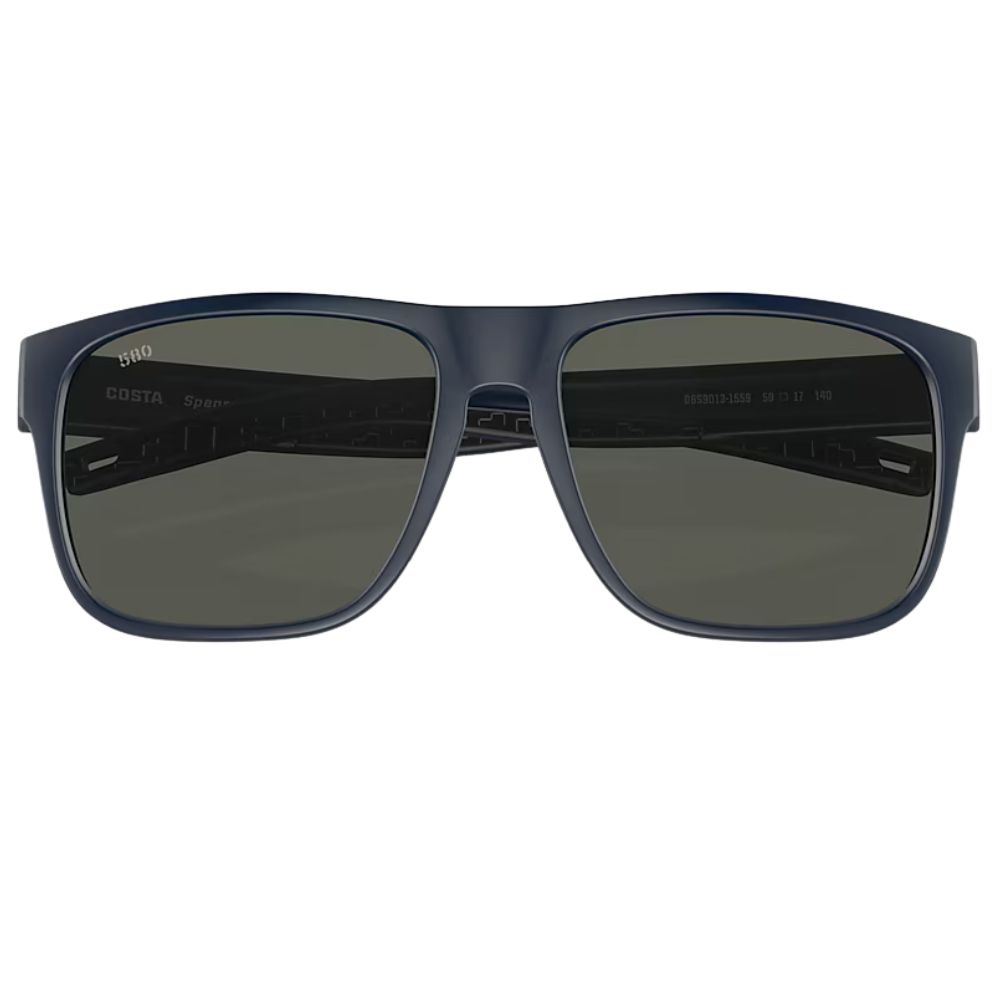 COSTA Polarized Sunglasses SPEARO XL Midnight Blue Frame/580G Gray Lenses - Image 4