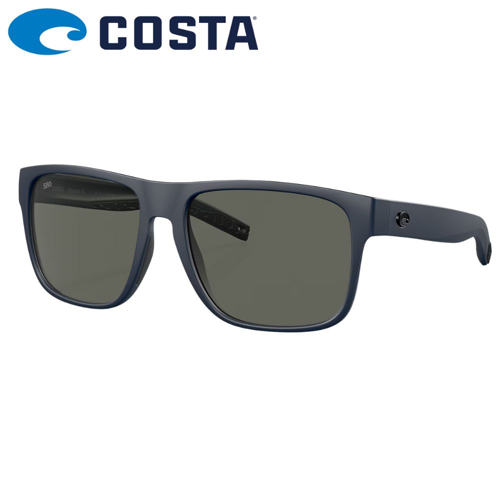 COSTA Polarized Sunglasses SPEARO XL Midnight Blue Frame/580G Gray Lenses