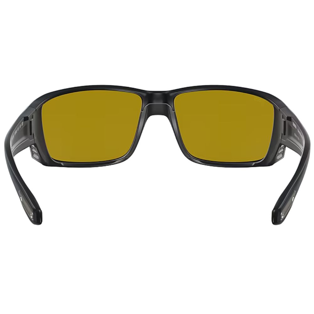 COSTA Polarized Sunglasses TUNA ALLEY PRO Matte Black Frame/580G Sunrise Silver Mirror Lenses - Image 6