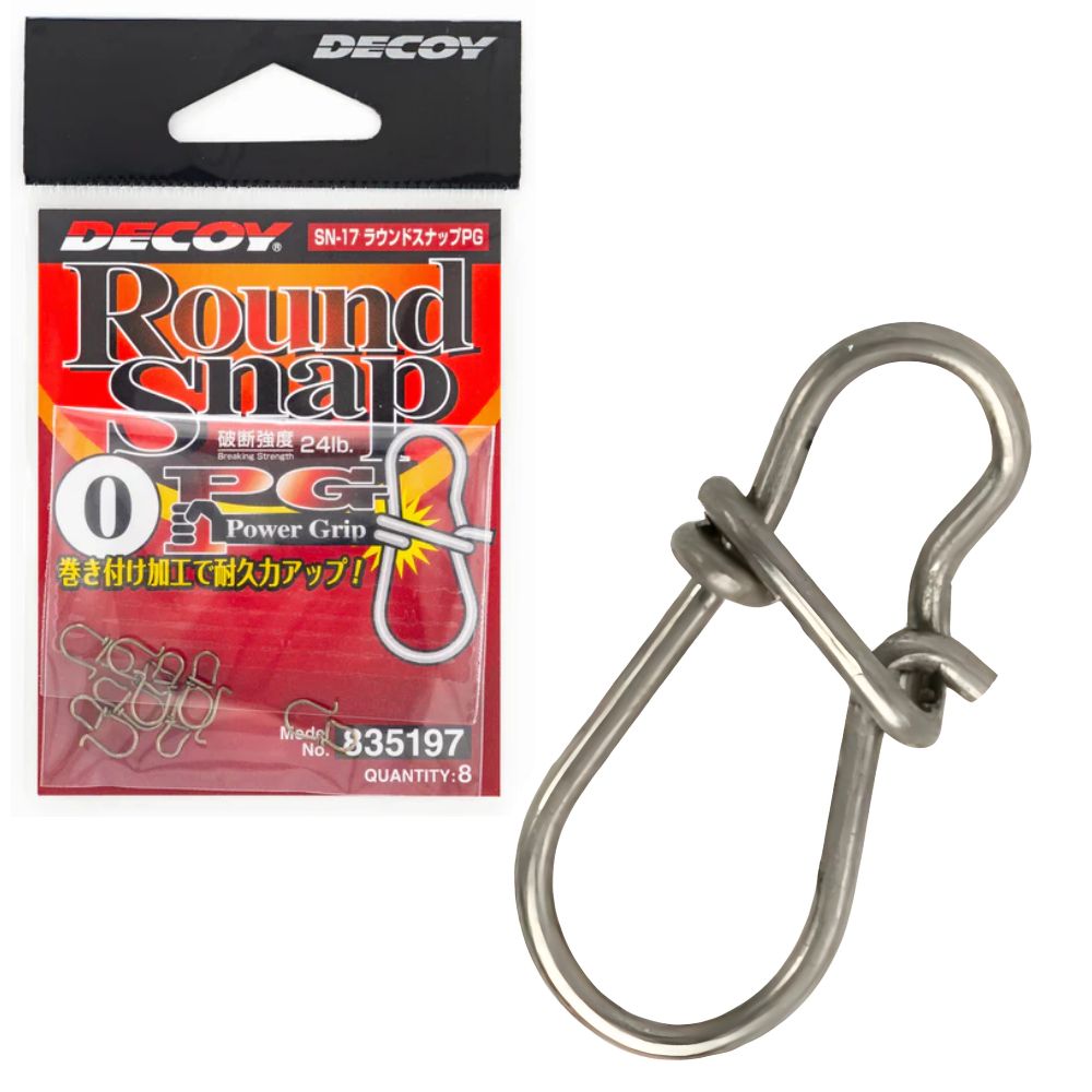 DECOY Extra Strong Power Grip Round Snap SN-17