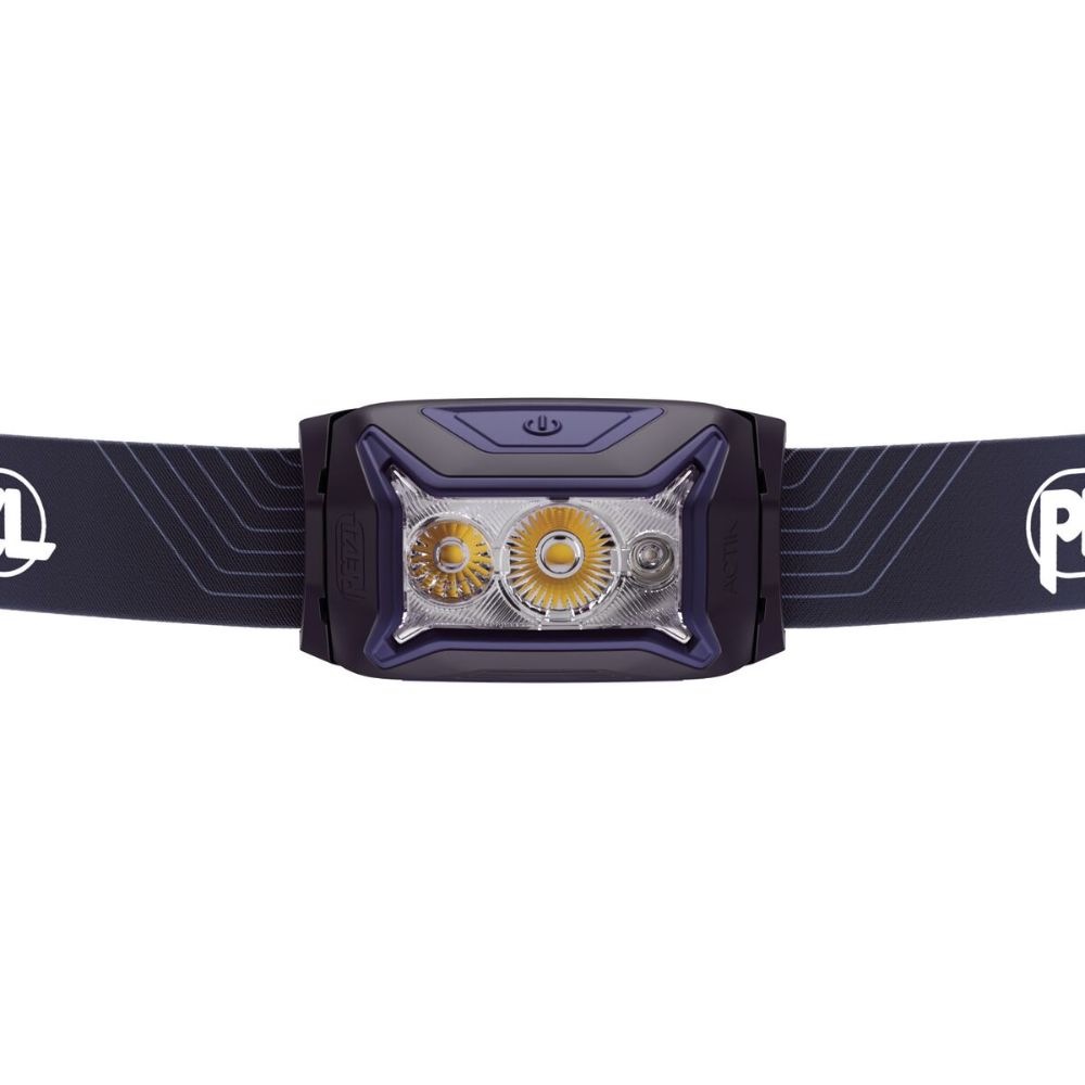 PETZL Ultimate Light Weight Outdoor 450 Lumens LED Headlamp ACTIK Blue - Image 2