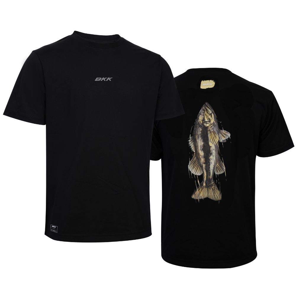 BKK Short Sleeve Tech T-Shirt BASS Black