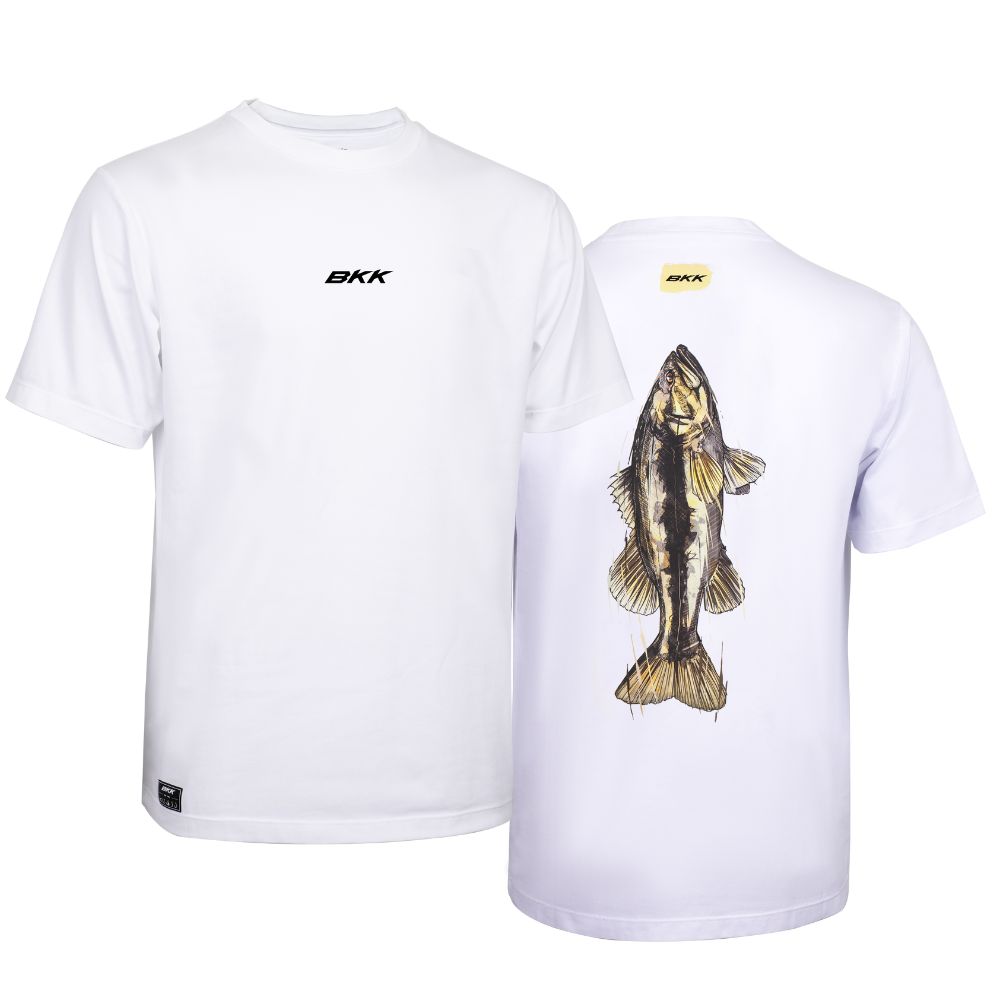BKK Short Sleeve Tech T-Shirt BASS White