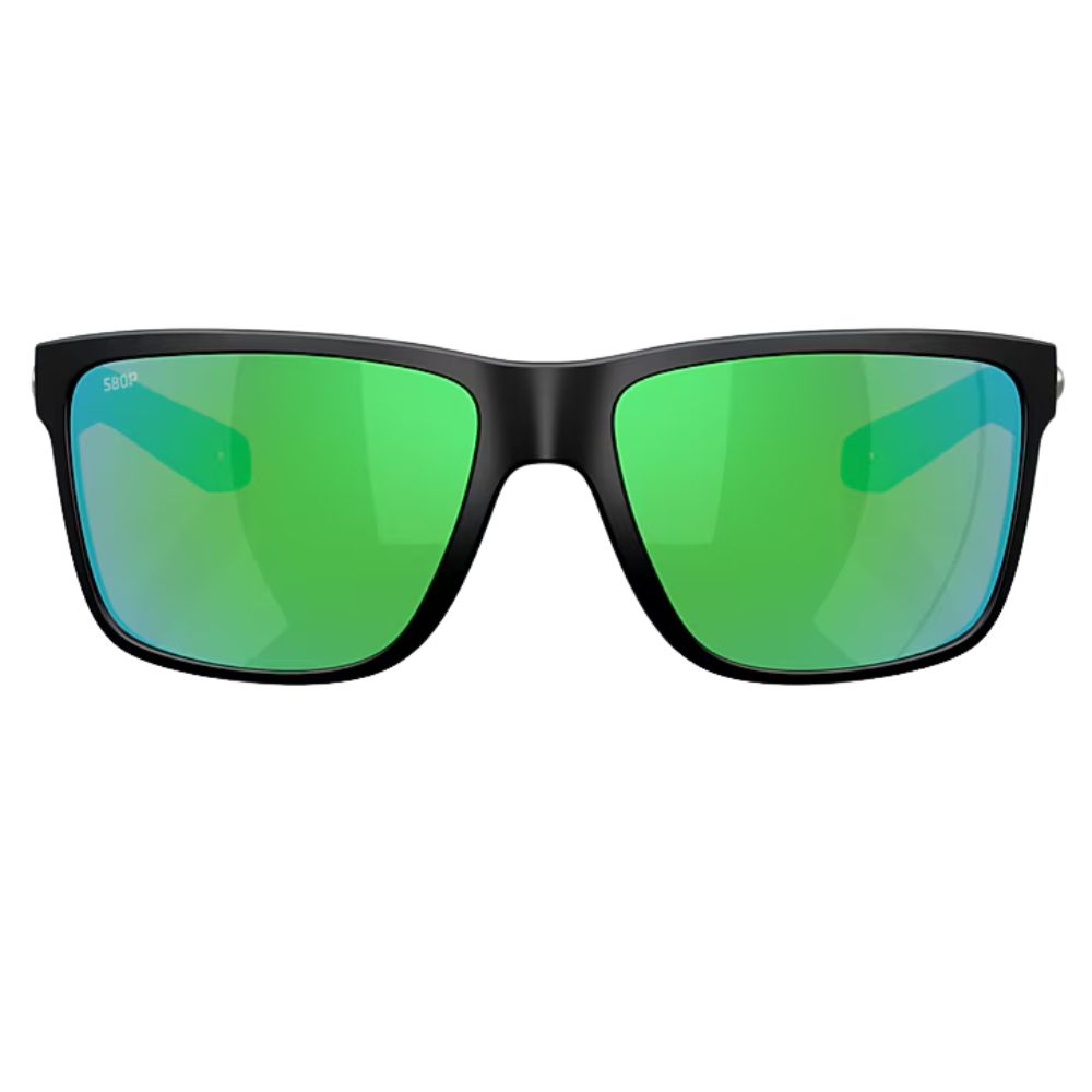 COSTA Polarized Sunglasses BROADBILL II Matte Black Frame/580P Green Mirror Lenses - Image 3