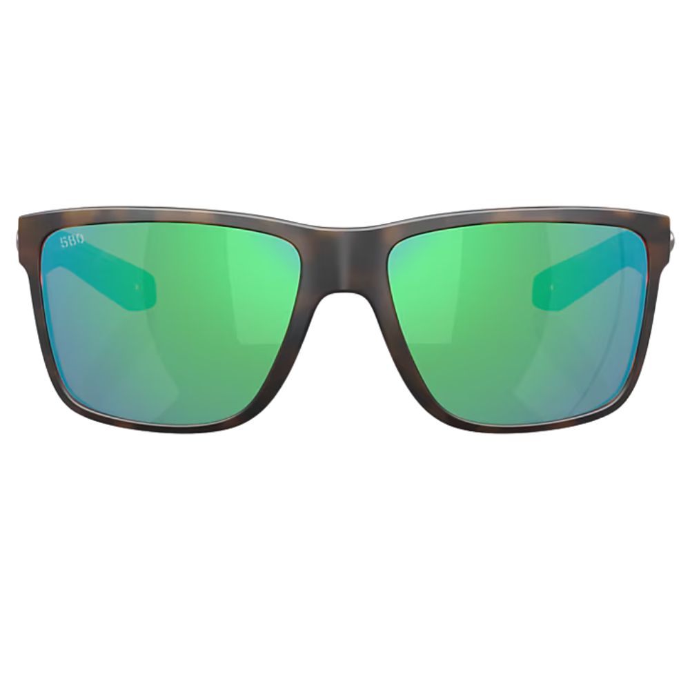 COSTA Polarized Sunglasses BROADBILL II Tortoise Frame/580G Green Mirror Lenses - Image 3