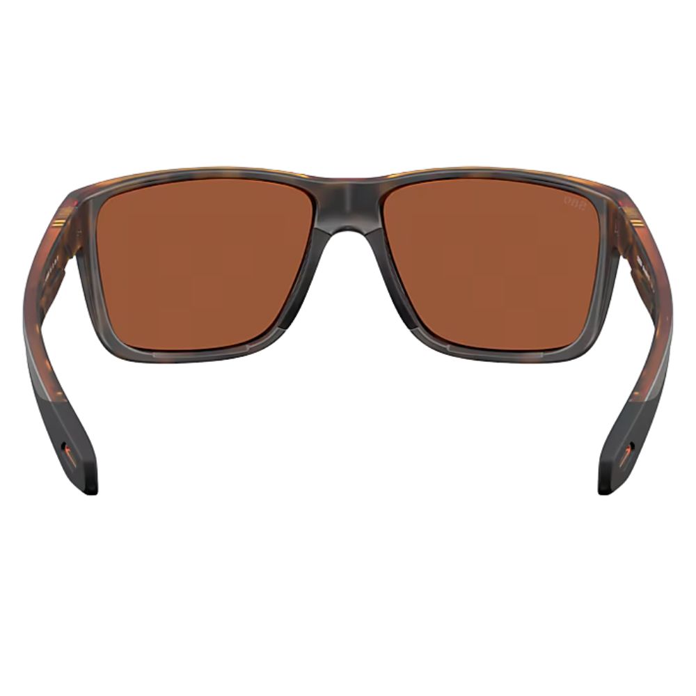 COSTA Polarized Sunglasses BROADBILL II Tortoise Frame/580G Green Mirror Lenses - Image 6