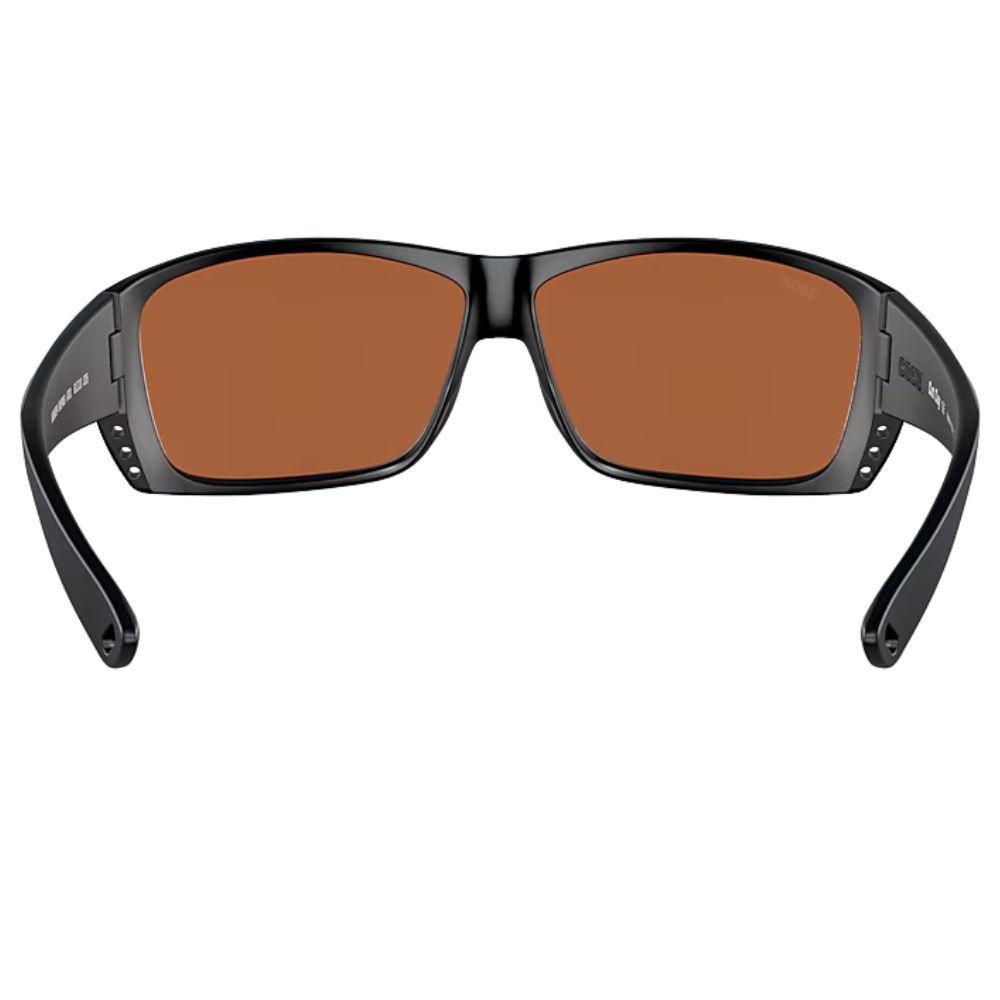 COSTA Polarized Sunglasses CAT CAY Blackout Frame/580P Green Mirror Lenses - Image 6