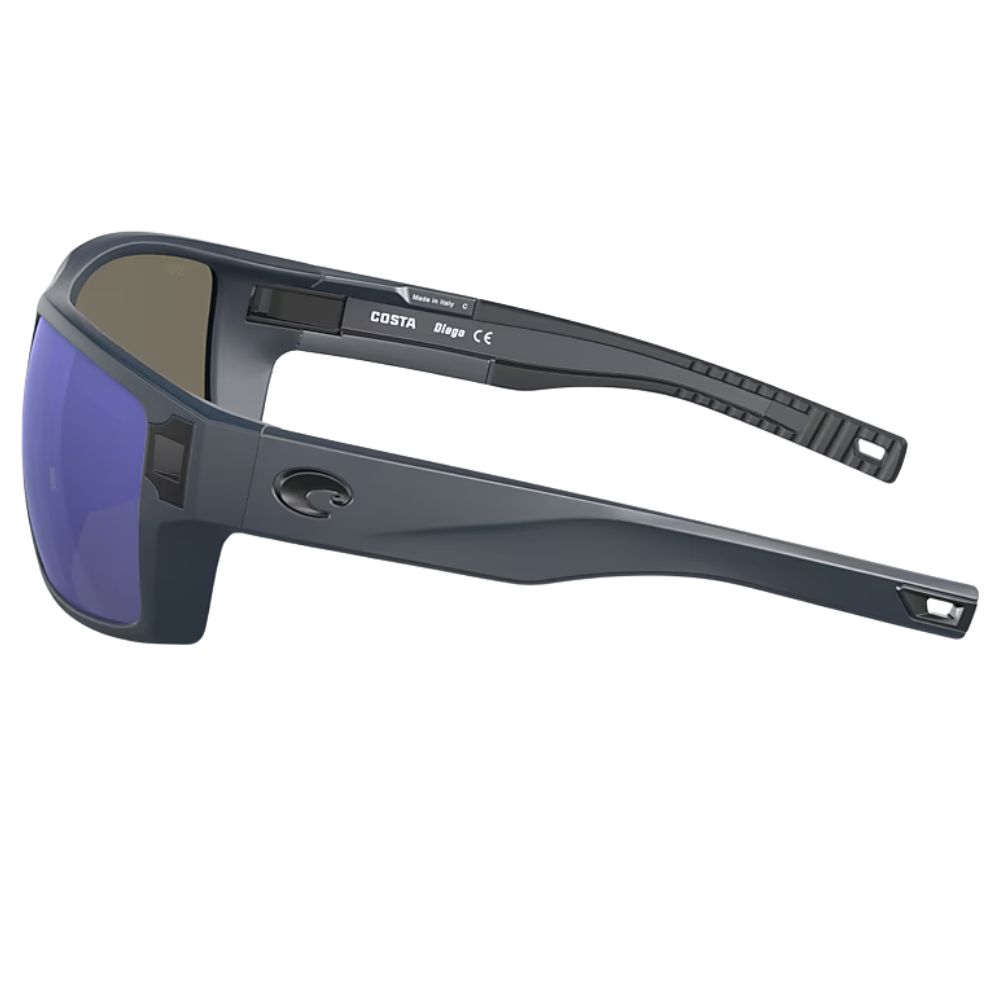COSTA Polarized Sunglasses DIEGO Midnight Blue Frame/580G Blue Mirror Lenses - Image 4