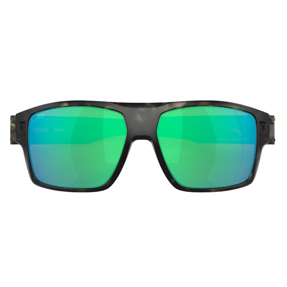 COSTA Polarized Sunglasses DIEGO Wetlands Frame/580G Green Mirror Lenses - Image 5