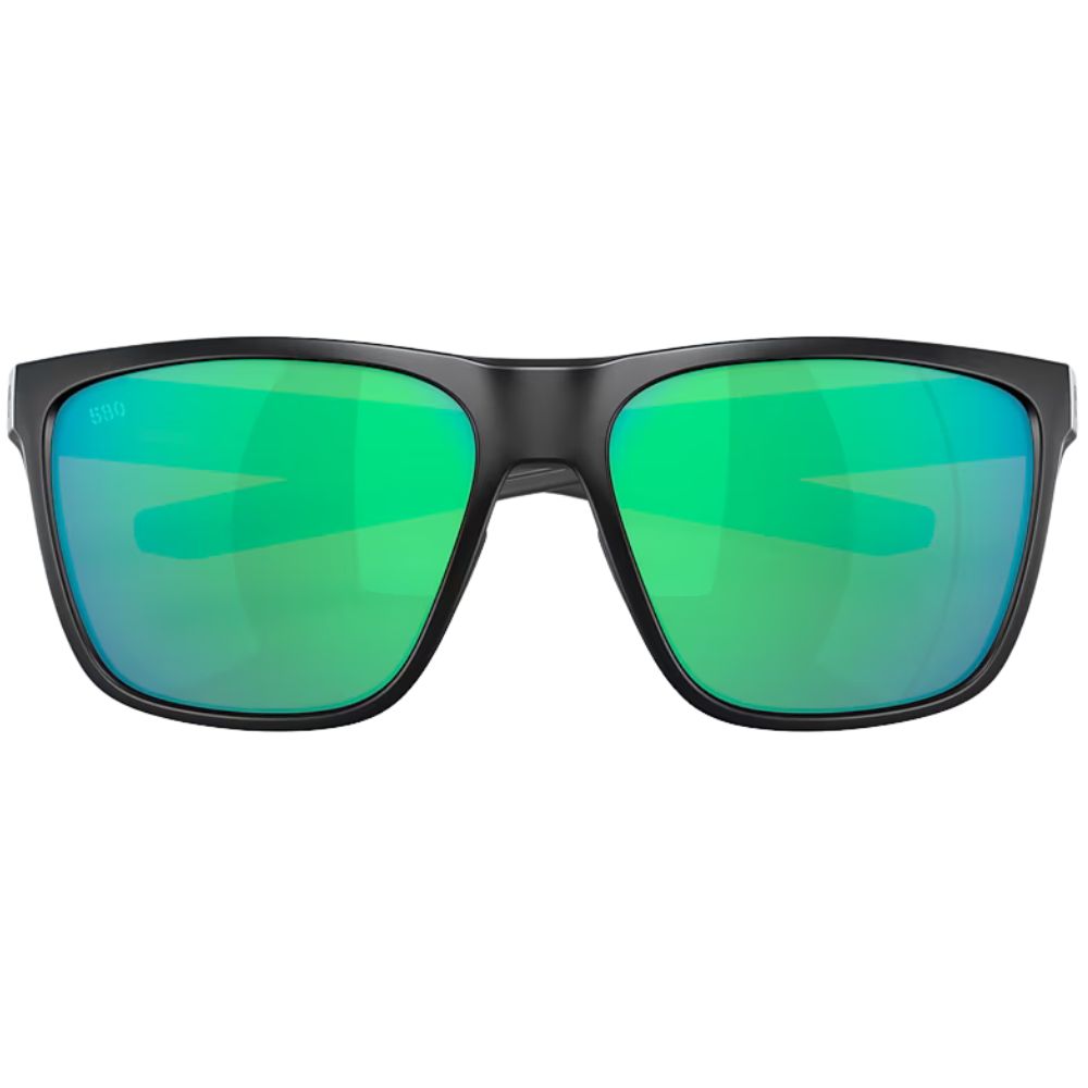 COSTA Polarized Sunglasses FERG XL Matte Black Frame/580G Green Mirror Lenses - Image 5