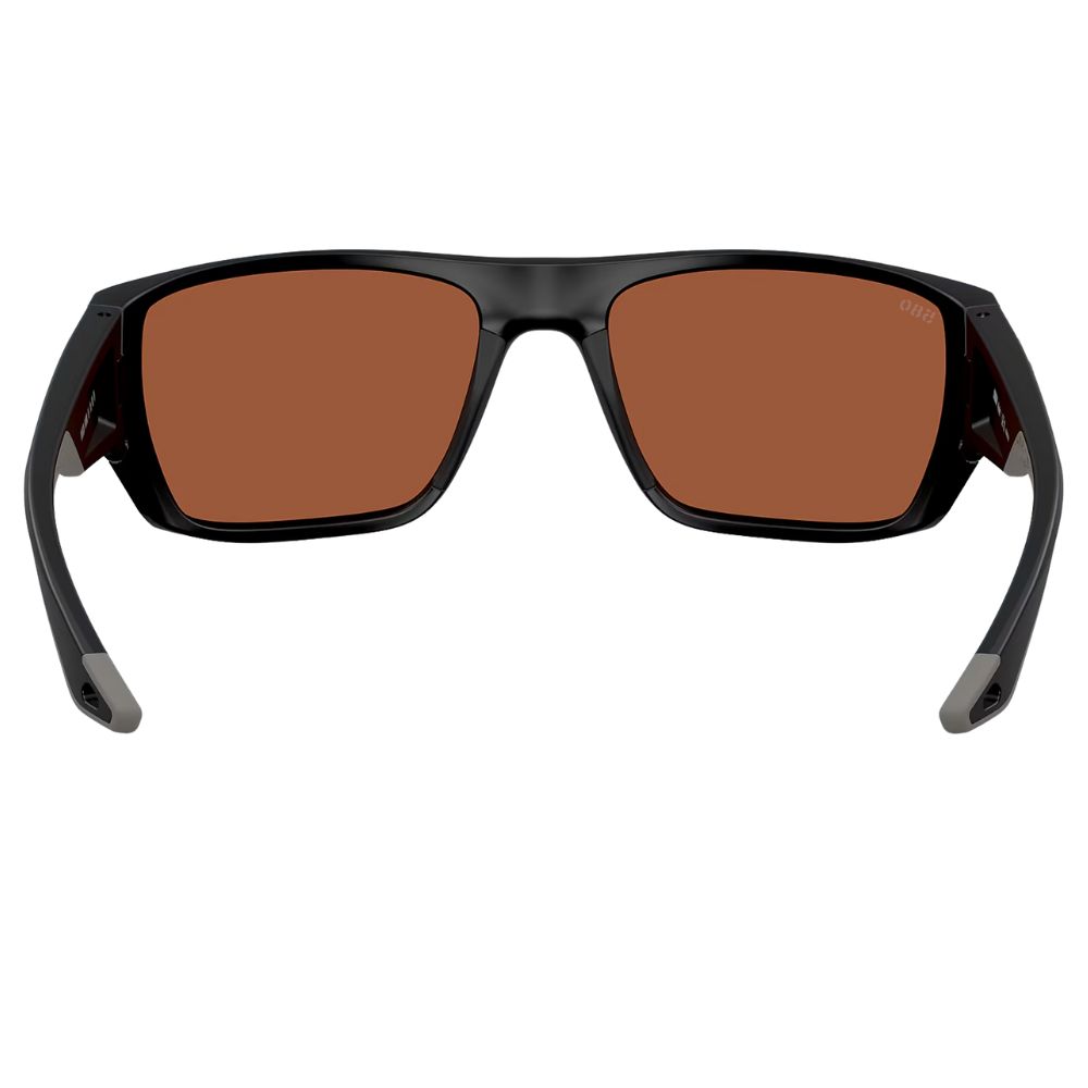 COSTA Polarized Sunglasses FINLET Matte Black Frame/580G Green Mirror Lenses - Image 6