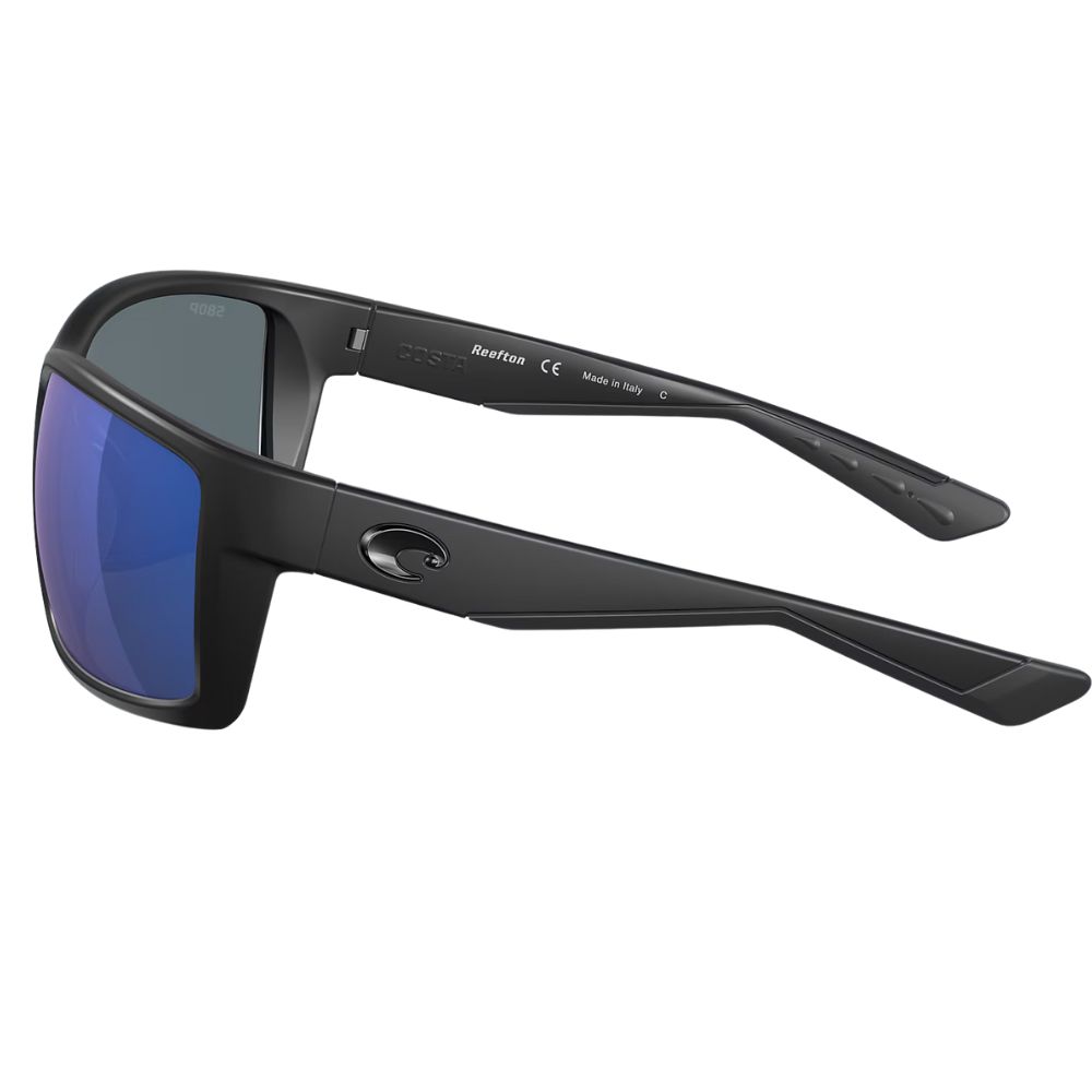 COSTA Polarized Sunglasses REEFTON Blackout Frame/580P Blue Mirror Lenses - Image 5