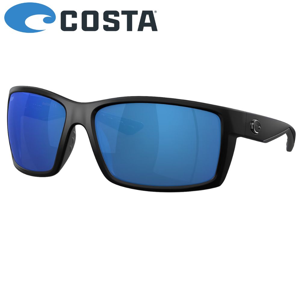COSTA Polarized Sunglasses REEFTON Blackout Frame/580P Blue Mirror Lenses