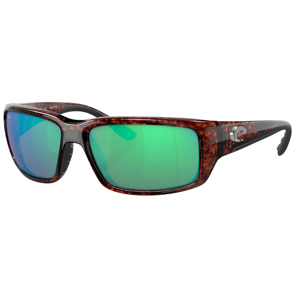 COSTA Polarized Sunglasses FANTAIL Tortoise Frame/580G Green Mirror Lenses - Image 2