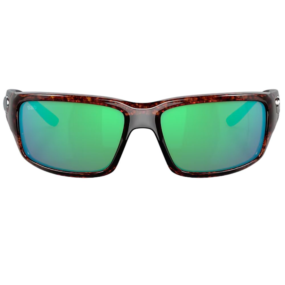 COSTA Polarized Sunglasses FANTAIL Tortoise Frame/580G Green Mirror Lenses - Image 3