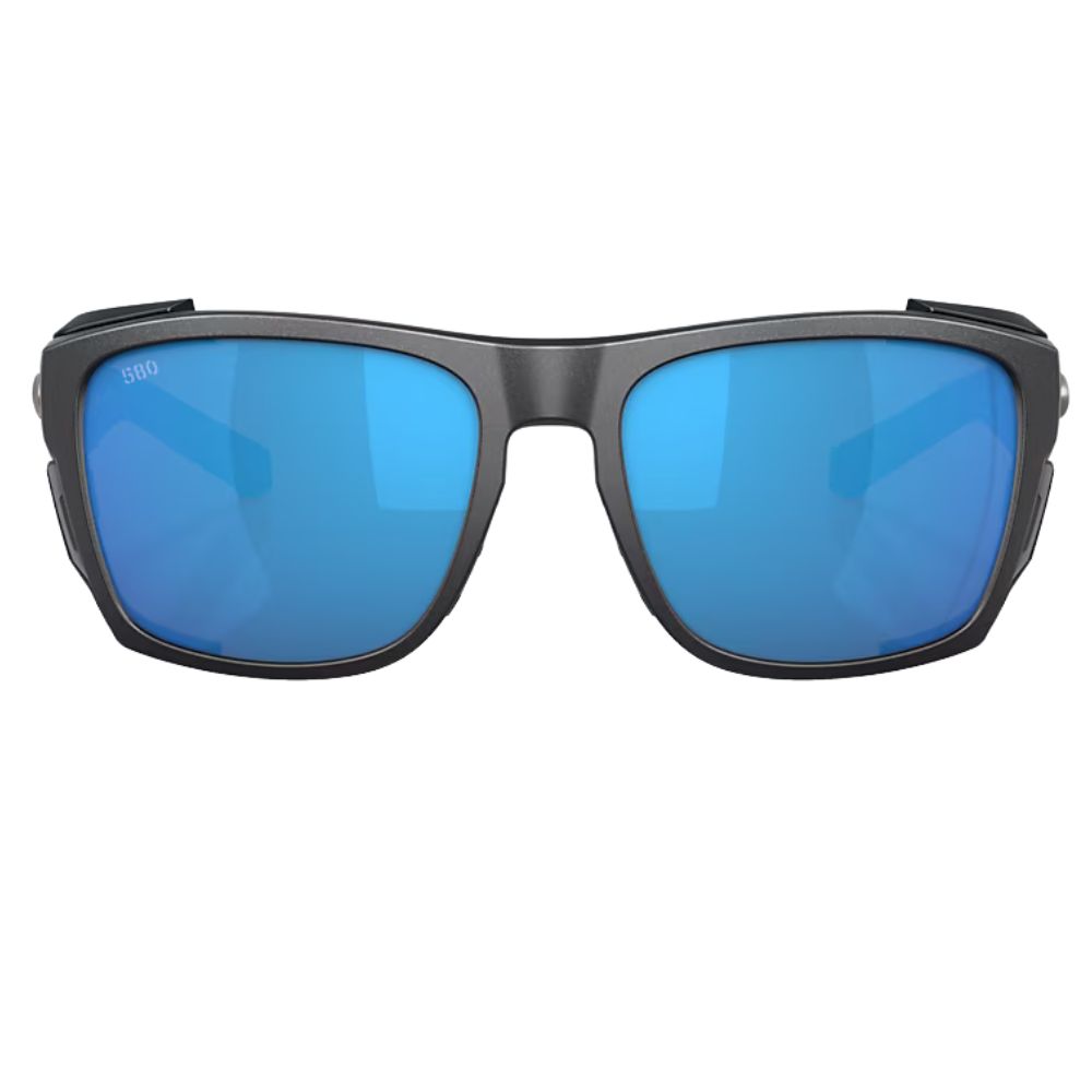 COSTA Polarized Sunglasses KING TIDE 6 Black Pearl Frame/580G Blue Mirror Lenses - Image 3