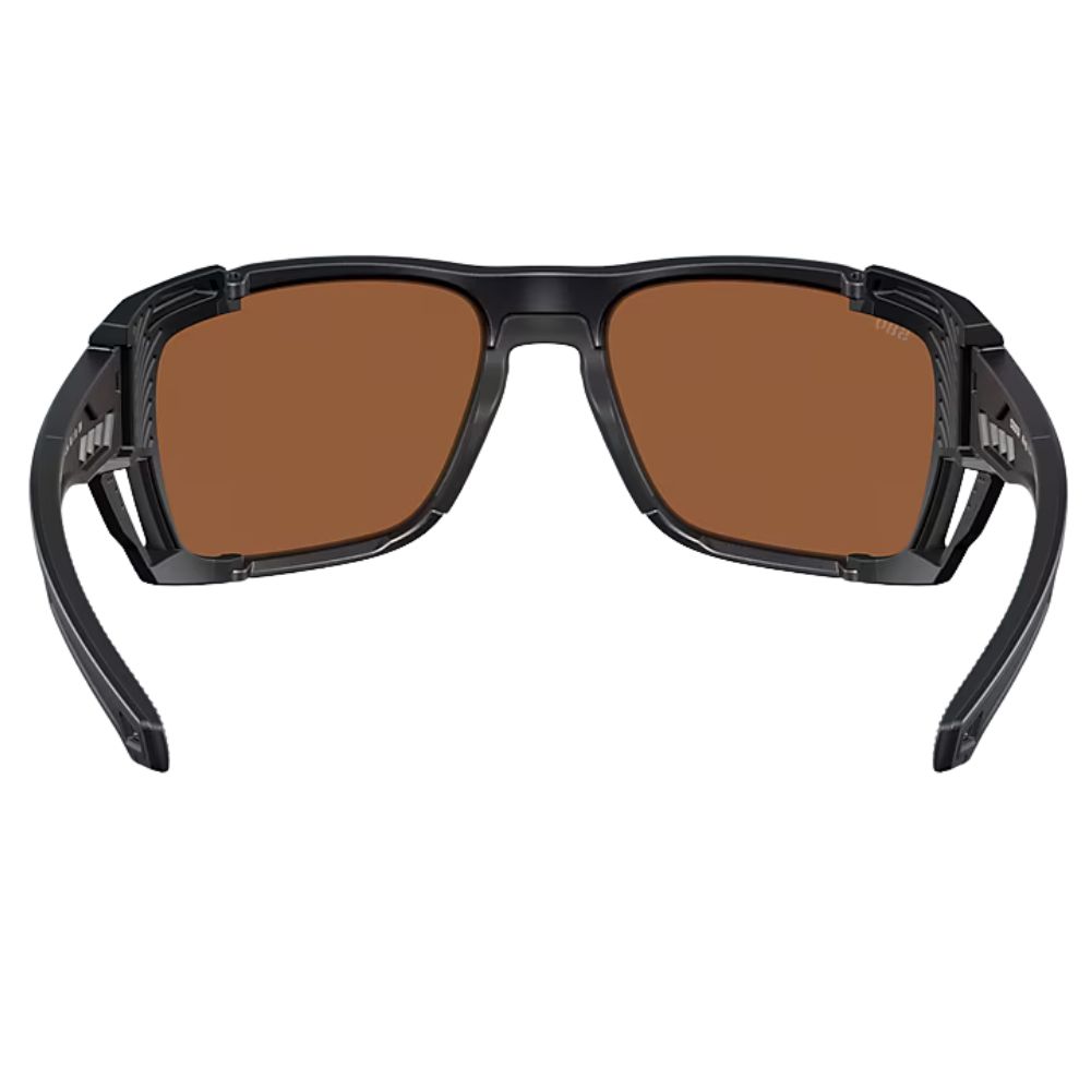 COSTA Polarized Sunglasses KING TIDE 8 Black Pearl Frame/580G Copper Silver Mirror Lenses - Image 6