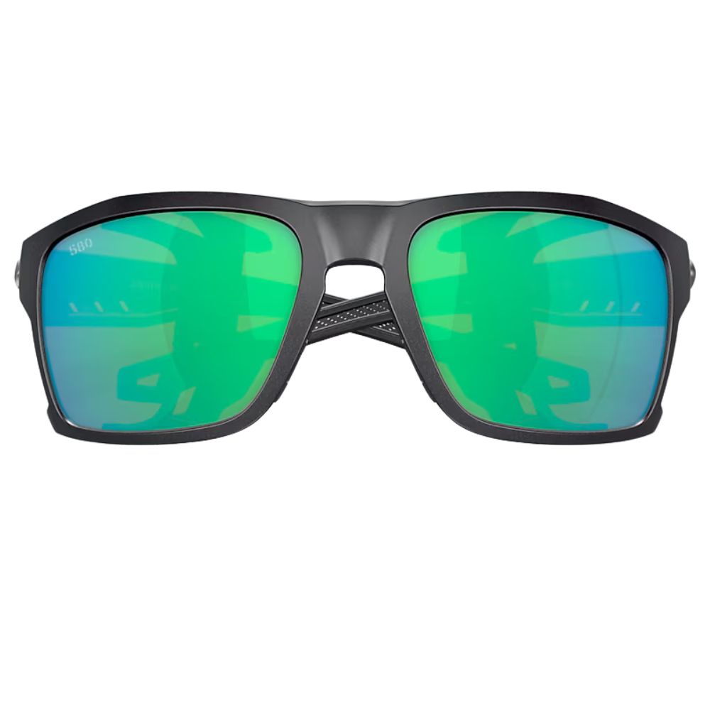 COSTA Polarized Sunglasses KING TIDE 8 Black Pearl Frame/580G Green Mirror Lenses - Image 5