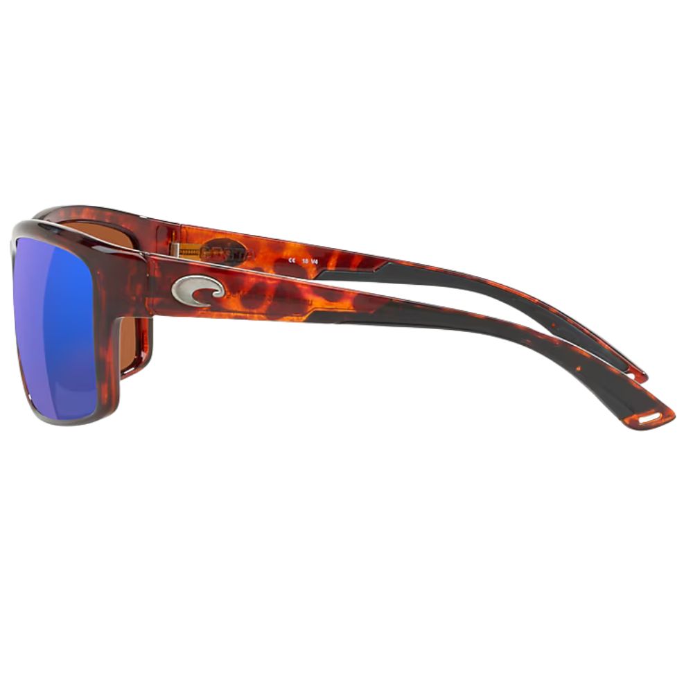 COSTA Polarized Sunglasses MAG BAY Tortoise Frame/580P Green Mirror Lenses - Image 4
