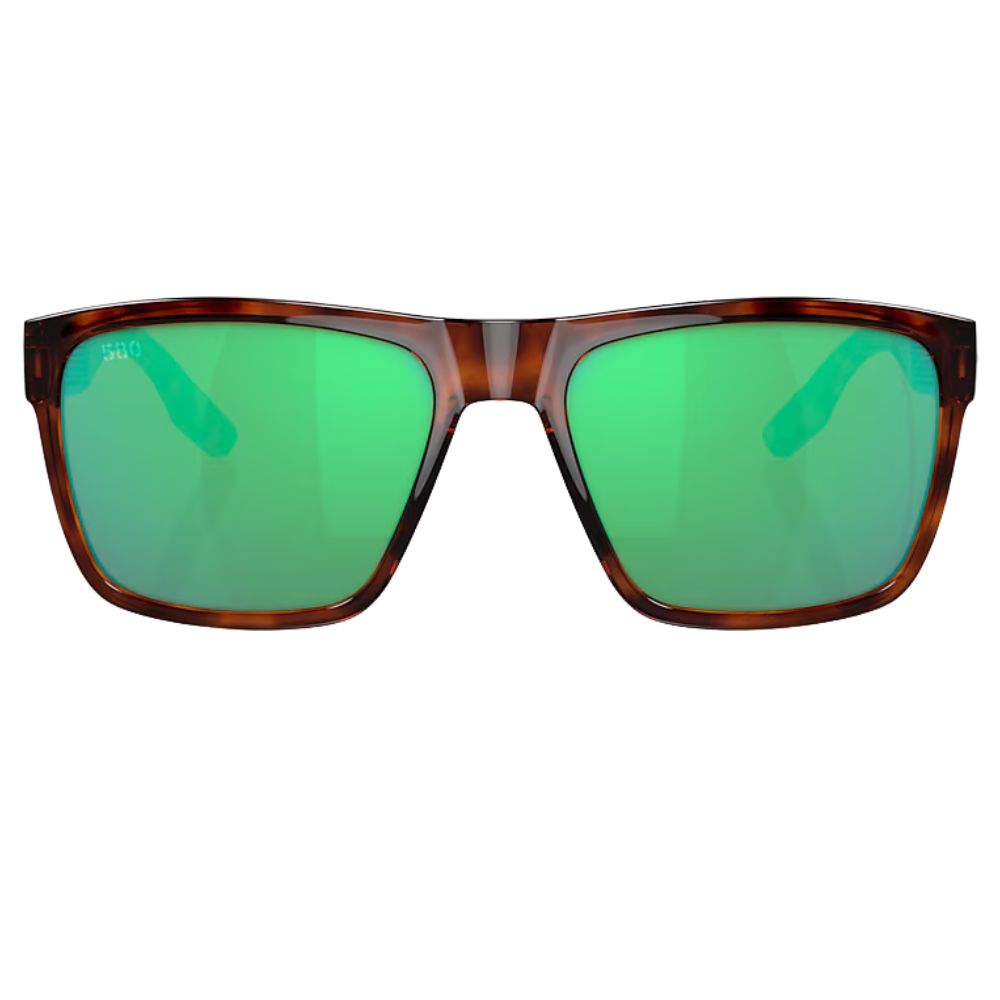 COSTA Polarized Sunglasses PAUNCH XL Tortoise Frame/580G Green Mirror Lenses - Image 3