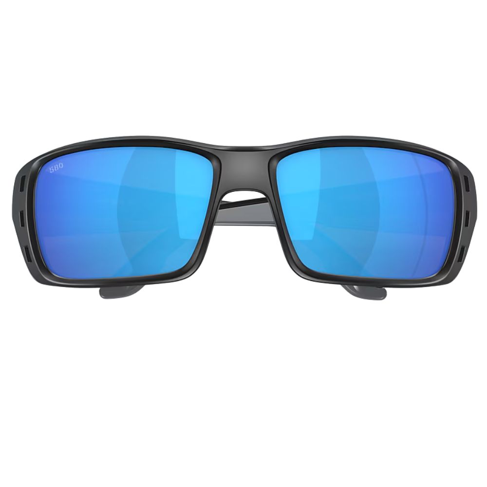 COSTA Polarized Sunglasses PERMIT Matte Black Frame/580G Blue Mirror Lenses - Image 5