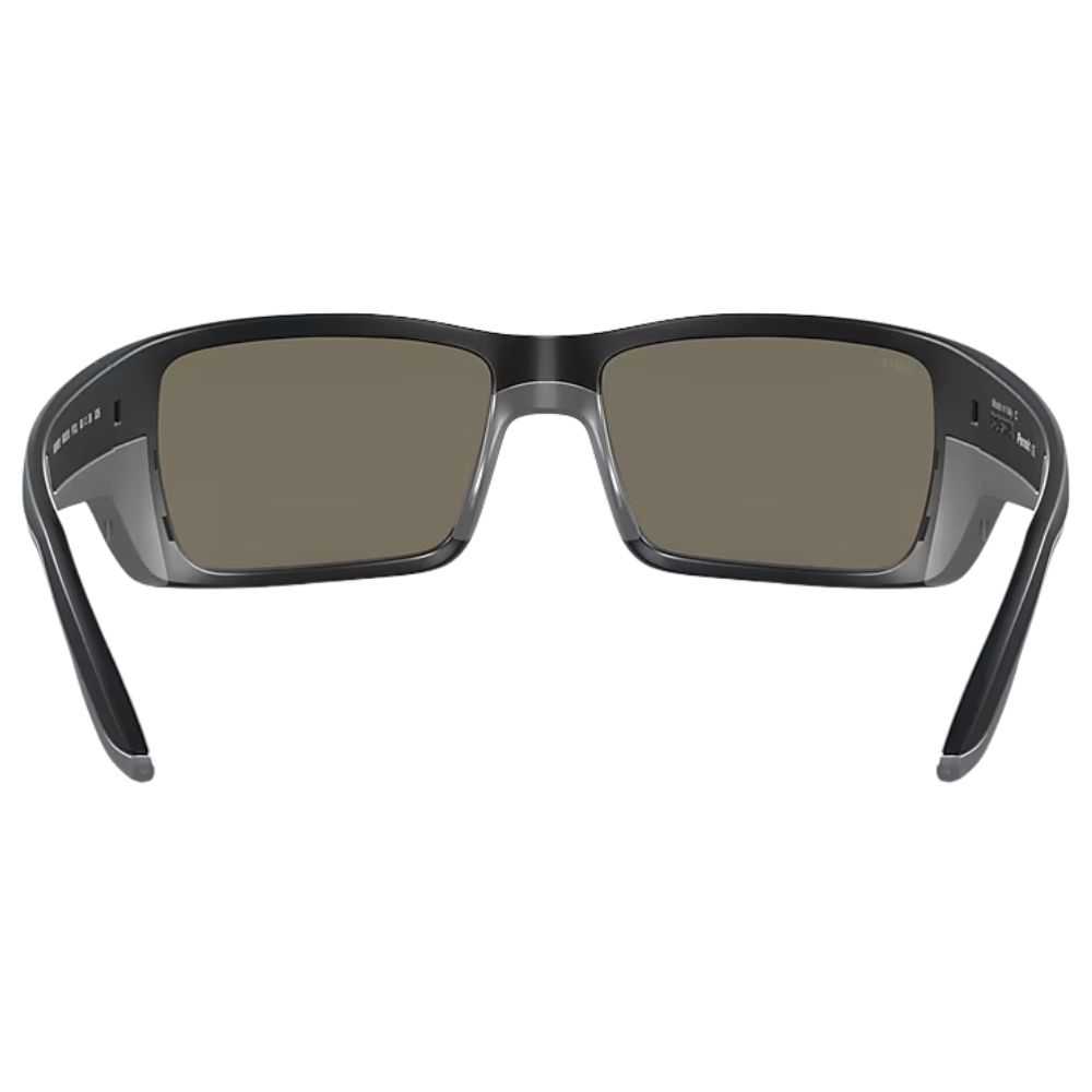 COSTA Polarized Sunglasses PERMIT Matte Black Frame/580G Blue Mirror Lenses - Image 6