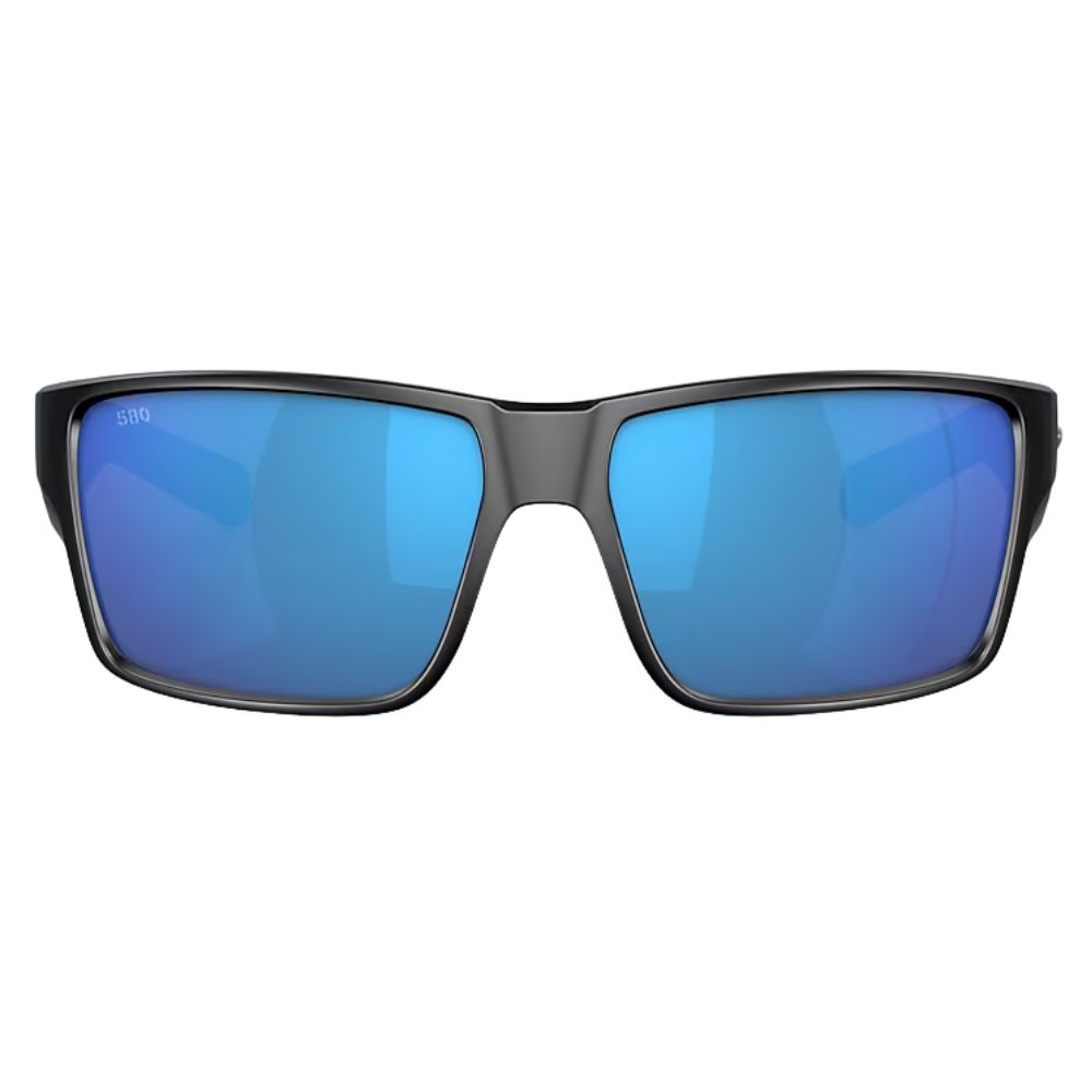 COSTA Polarized Sunglasses REEFTON PRO Matte Black Frame/580G Blue Mirror Lenses - Image 3