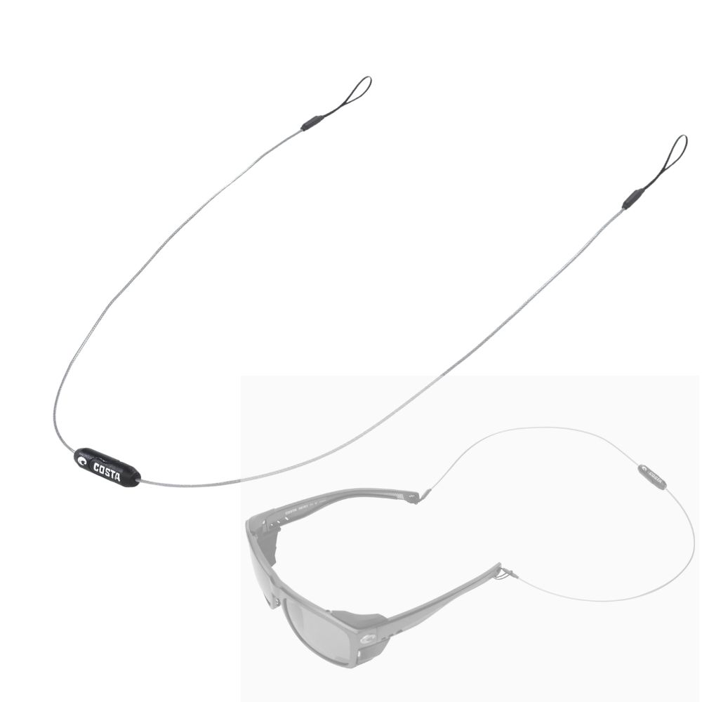 COSTA Polarized Sunglasses KING TIDE 8 Black Pearl Frame/580G Copper Silver Mirror Lenses - Image 8