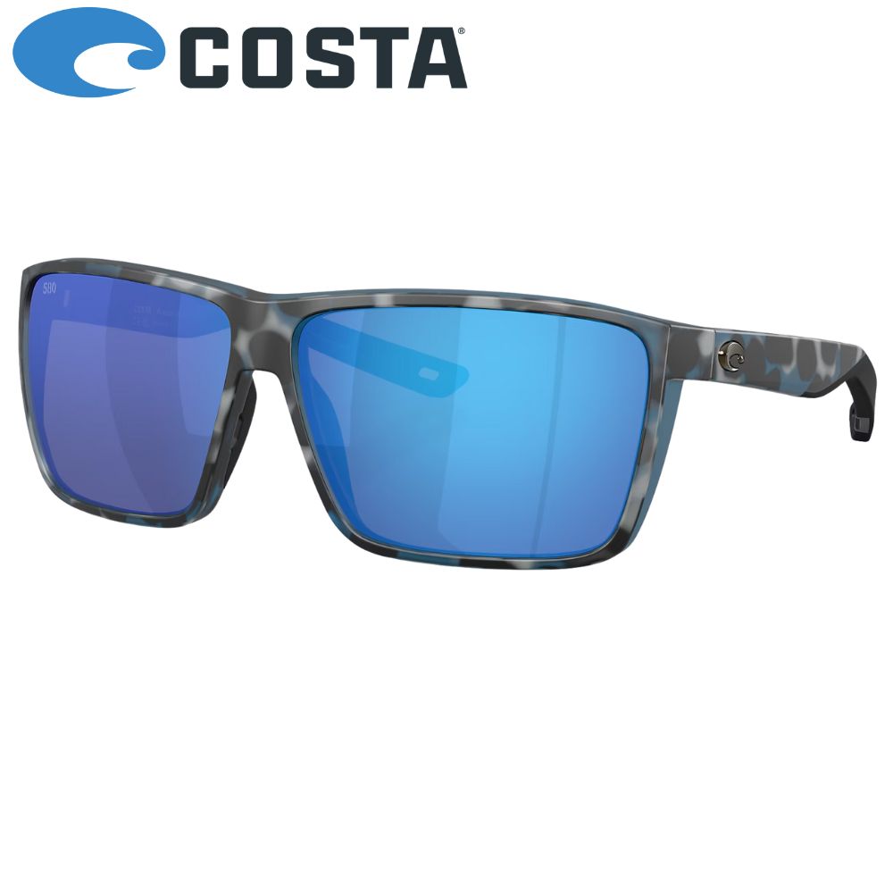 COSTA Polarized Sunglasses RINCON II Deep Water Camo Frame/580G Blue Mirror Lenses