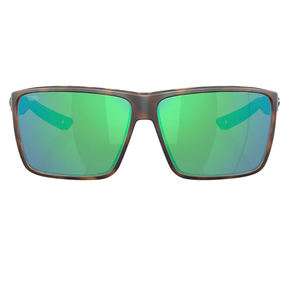 COSTA Polarized Sunglasses RINCON II Matte Tortoise Frame/580G Green Mirror Lenses - Image 3