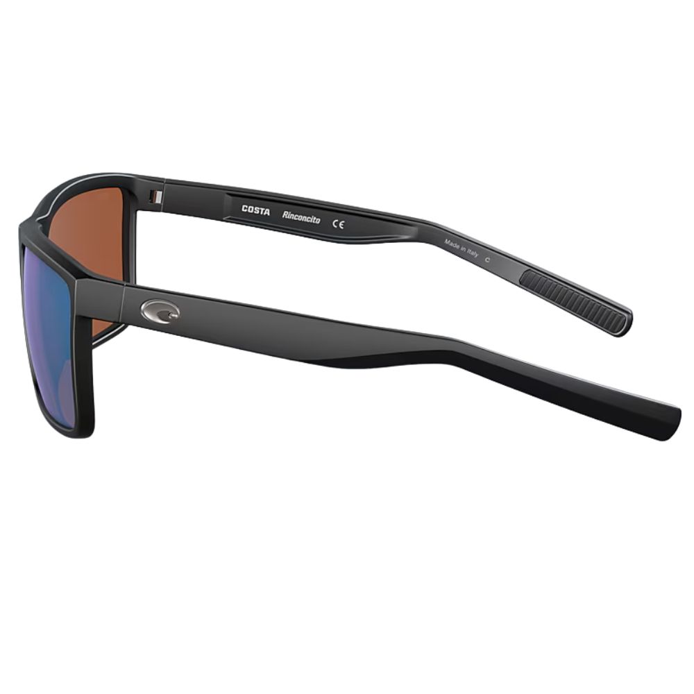 COSTA Polarized Sunglasses RINCONCITO Matte Black Frame/580G Green Mirror Lenses - Image 4