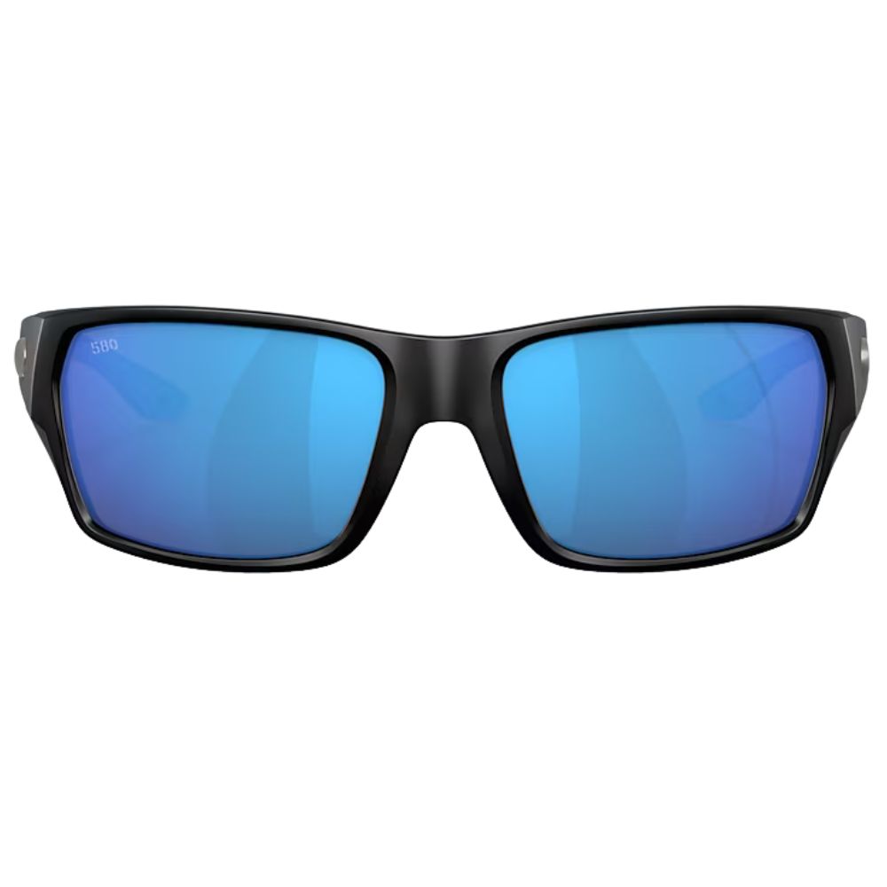 COSTA Polarized Sunglasses TAILFIN Matte Black Frame/580G Blue Mirror Lenses/Size M) - Image 3