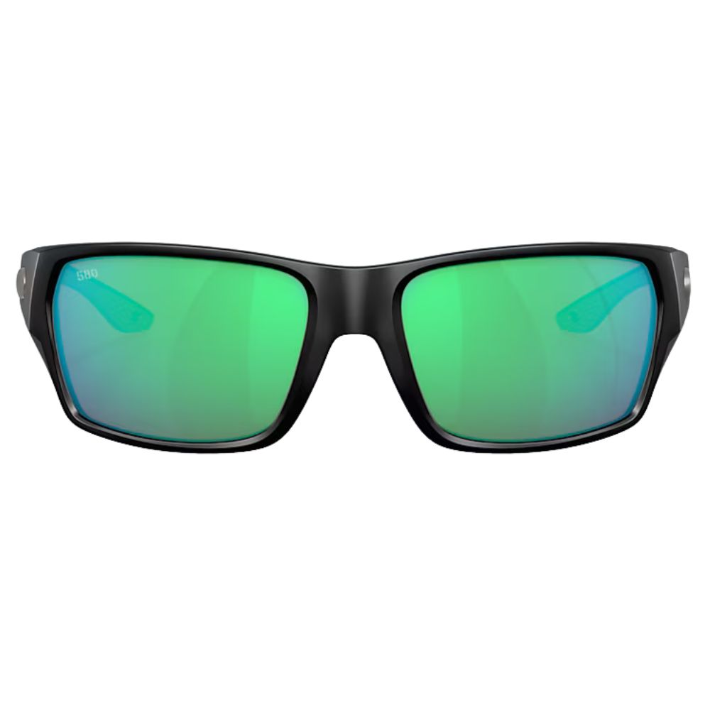 COSTA Polarized Sunglasses TAILFIN Matte Black Frame/580G Green Mirror Lenses/Size S - Image 3