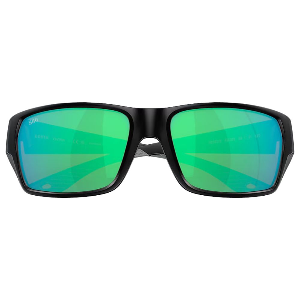 COSTA Polarized Sunglasses TAILFIN Matte Black Frame/580G Green Mirror Lenses/Size S - Image 5