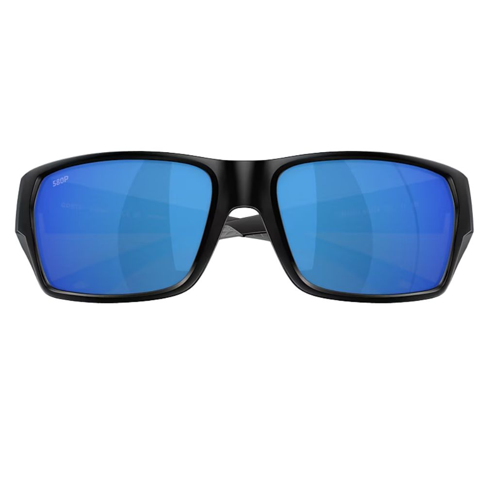 COSTA Polarized Sunglasses TAILFIN Matte Black Frame/580P Blue Mirror Lenses/Size M - Image 5