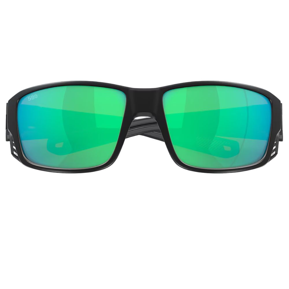 COSTA Polarized Sunglasses TUNA ALLEY PRO Matte Black Frame/580G Green Mirror Lenses - Image 5