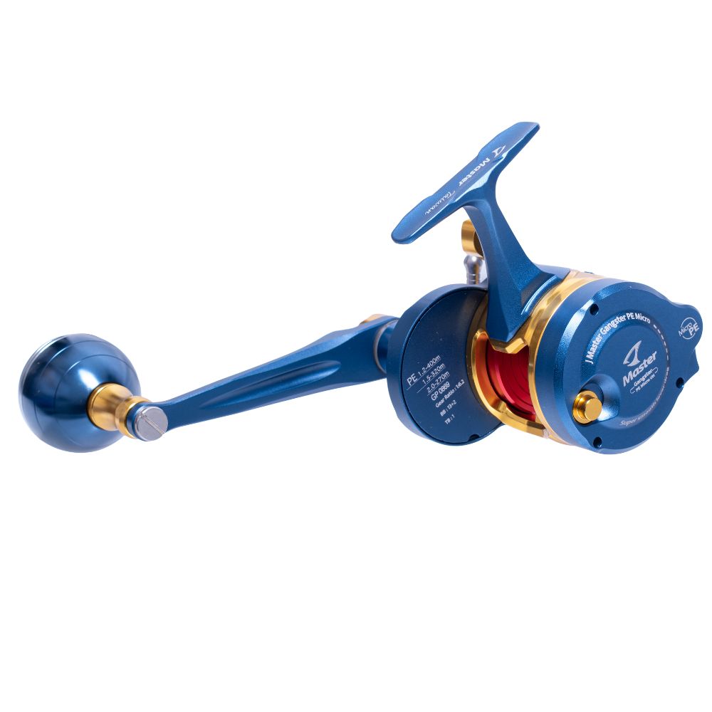 JIGGING MASTER Gangster Micro Underhead Lefthanded Reel DK/GD/RD - Image 4