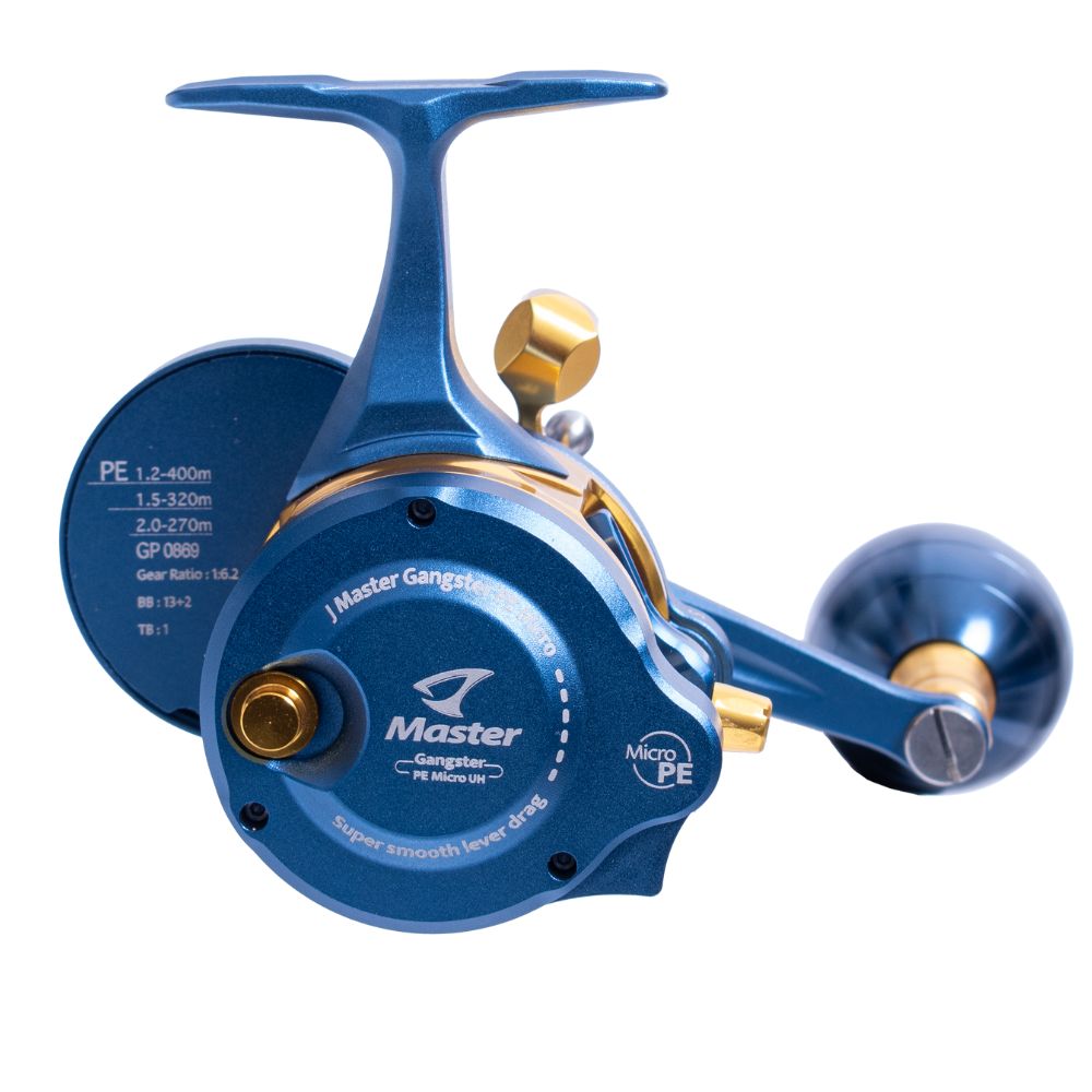 JIGGING MASTER Gangster Micro Underhead Lefthanded Reel DK/GD/RD - Image 5