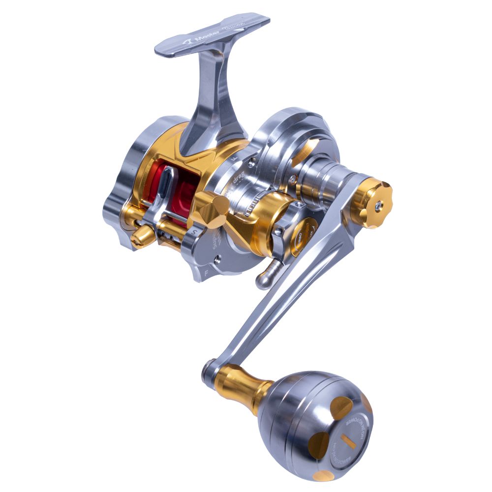 JIGGING MASTER Gangster Micro Underhead Lefthanded Reel TI/GD/RD - Image 2