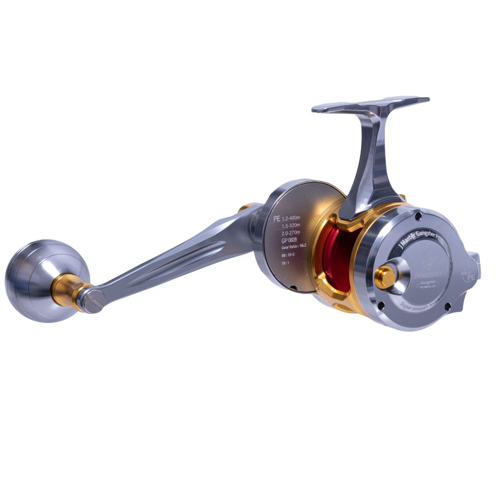 JIGGING MASTER Gangster Micro Underhead Lefthanded Reel TI/GD/RD - Image 4