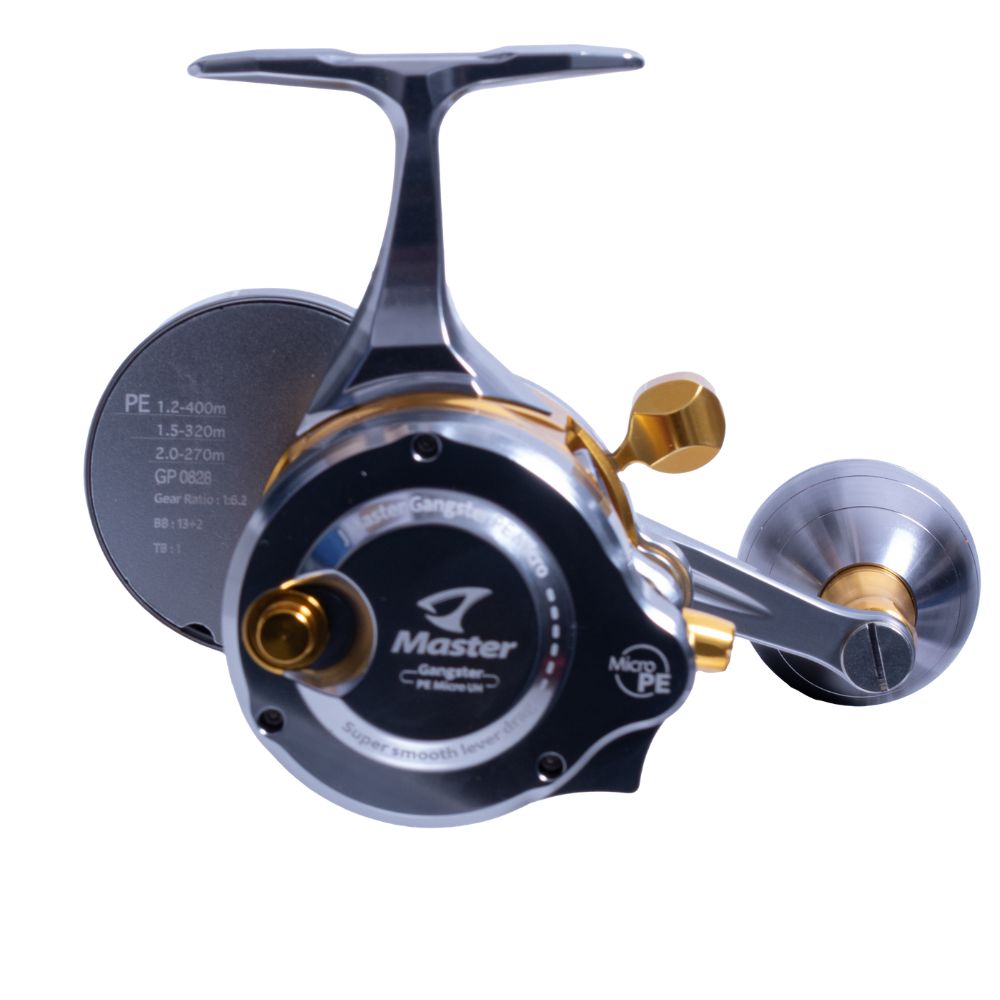 JIGGING MASTER Gangster Micro Underhead Lefthanded Reel TI/GD/RD - Image 5
