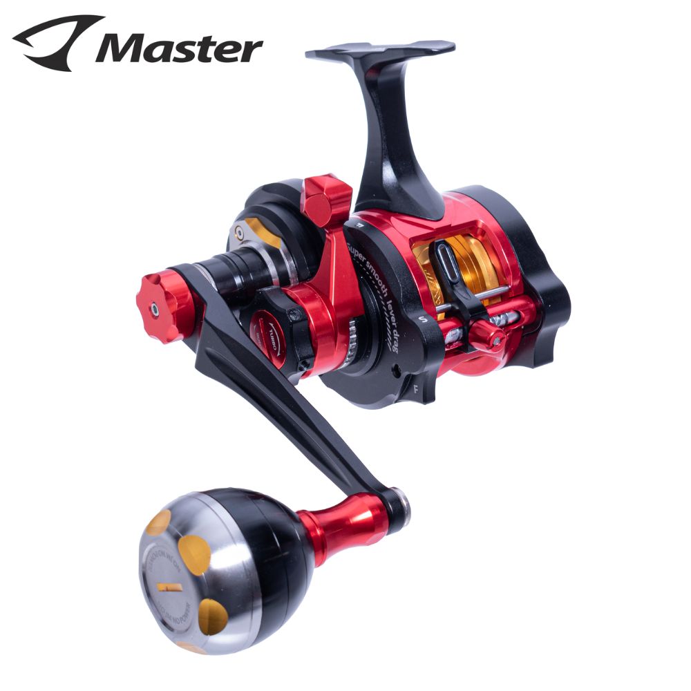 JIGGING MASTER Gangster Micro Underhead Righthanded Reel BK/GD/RD