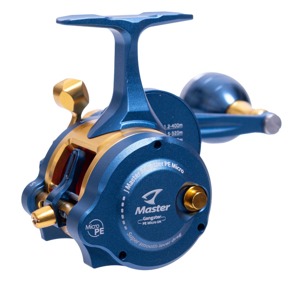 JIGGING MASTER Gangster Micro Underhead Righthanded Reel DK/GD/RD - Image 5